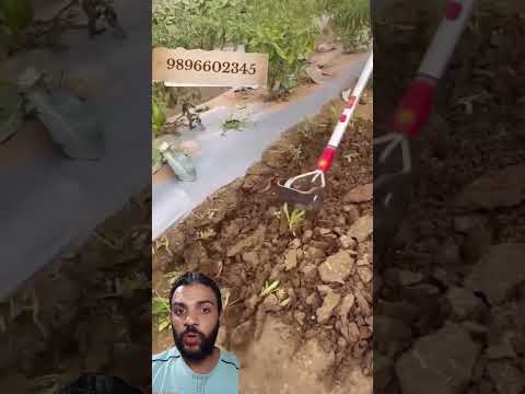 اختراع جميل لخربشة سطح التربة  زراعت    اكسبلور