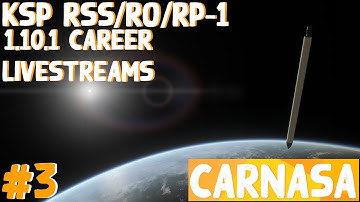 KSP 1.10.1 RSS/RO/RP-1 Livestream Career! #3