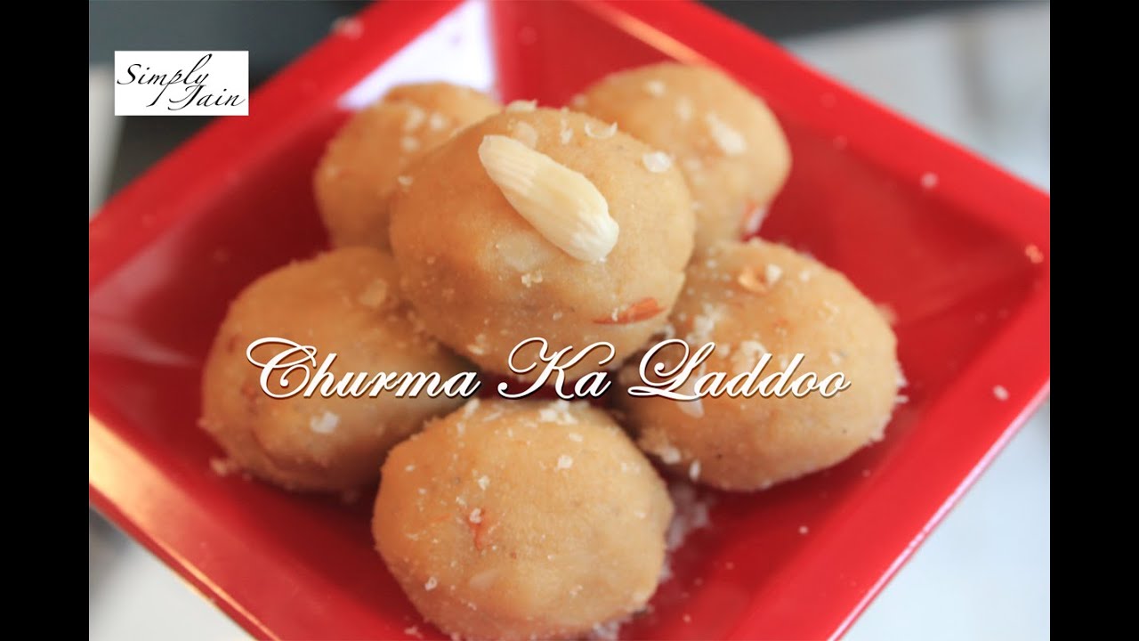 Churma Ka Laddoo | How To Make Choorma Ka Laddoos | Indian Sweets | Simply Jain