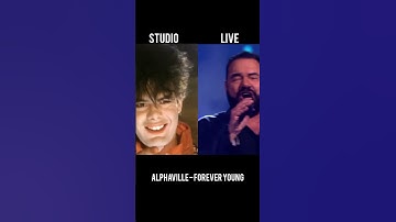 Thumbnail of Alphaville Forever young Studio version vs live performance