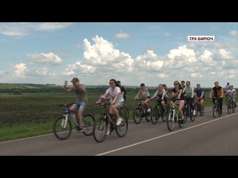 В Красногвардейском районе прошёл велопробег, посвящённый Дню России
