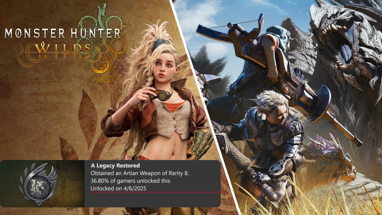 Monster Hunter Wilds: A Legacy restored Achievement - YouTube