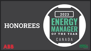 Energy Manager of the Year (2023) – Awards Program Honorees by Electrical Business Network 73 views 7 months ago 9 minutes, 10 seconds