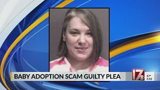 NC woman pleads guilty in nationwide adoption scam