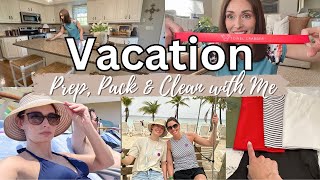 Vacation Prep Made Easy: Pack & Clean With Me + Beach/Cruise Essentials