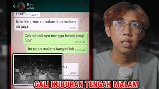 GALI KUBURAN TENGAH MALEM 😱 | CHAT HISTORY HORROR INDONESIA