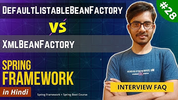 #SpringFramework: DefaultListableBeanFactory class vs XmlBeanFactory | ClassPathResource