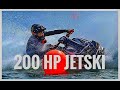 200hp   gp1 4 stroke stand up jetski