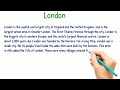 London Essay In English 10 Lines Writing English Improve English Skills Vocabulary