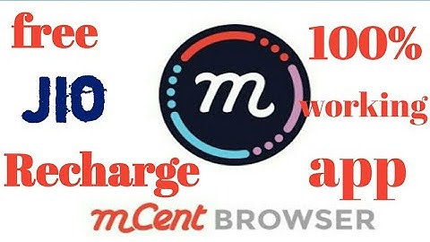 Mcent mobile Free Recharge eraning app tamil