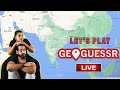 Playing geoguessr on live session  thedoubletdiary