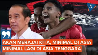 Dari IKN Nusantara, Jokowi Janji Bawa Skuat Garuda Rajai Asia Tenggara
