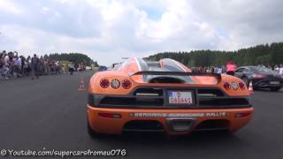 Koenigsegg CCX   Full Throttle on Dragstrip!