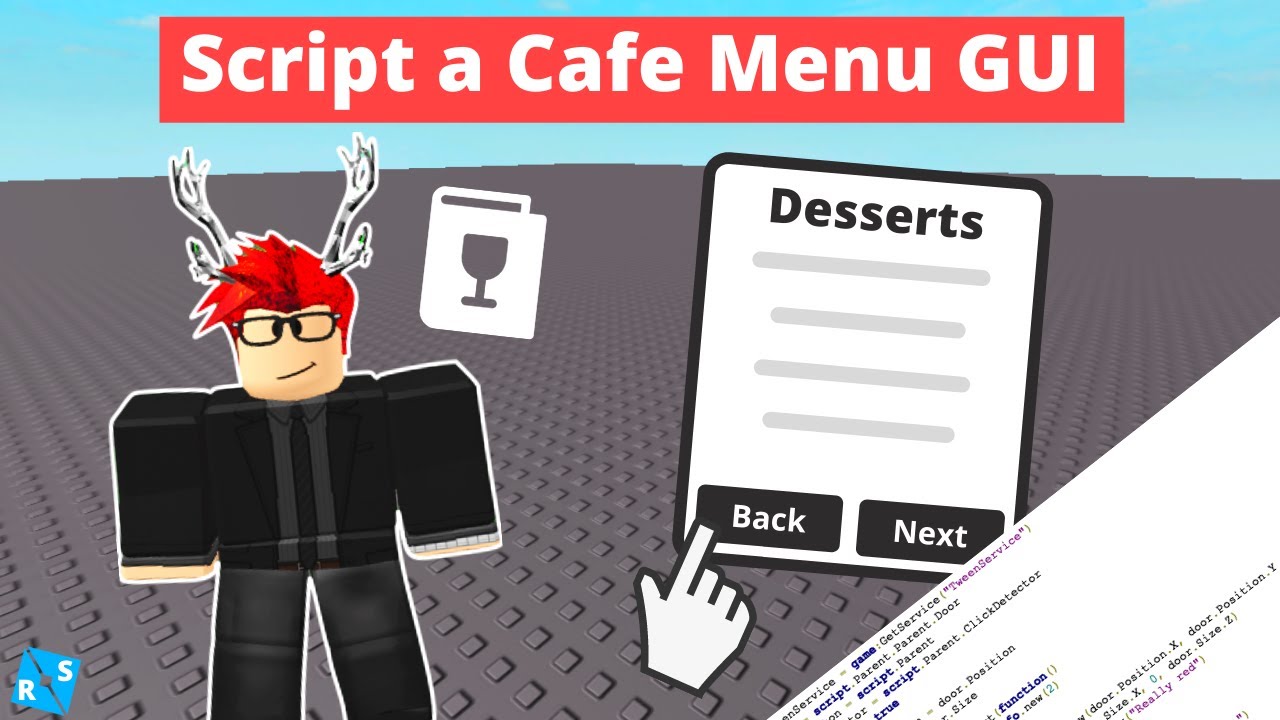 Roblox Menu Script