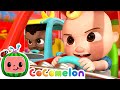 🛒 Shopping Cart Race KARAOKE! 🛒| CoComelon Karaoke Songs | Sing Along With Me! | Moonbug Kids Songs