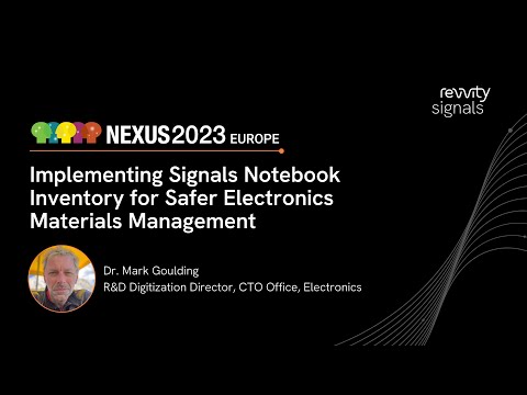 Watch NEXUS Europe 2023: Implementing Signals Notebook Inventory on YouTube.