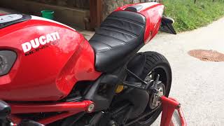 Ducati Monster 1100 EVO custom Termignoni exhaust + complete kit, Rizoma mirrors.. :)