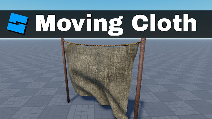 Dynamic Cloth! | Roblox SmartBone/Blender tutorial