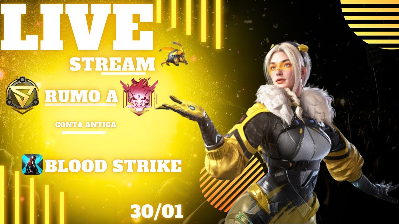 🚀 DO OURO A LENDA? | BLOOD STRIKE AO VIVO 🔥 