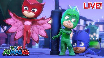 🔴 LIVE! PJ Masks Full Episodes 🔴 | PJ Masks to save the day! + More superhero cartoons | #live