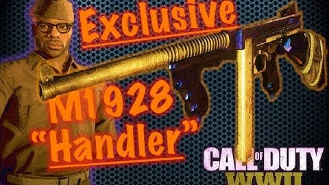 Did You Miss Out On This FREE Epic Variant of the M1928? EPIC "HANDLER" | Call of Duty WW2 video