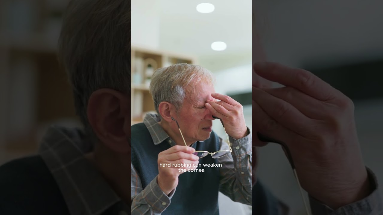 Stop Rubbing Your Eyes Aggressively