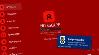 How to get the "There is an escape..." Badge in ROBLOX Windows 10 OS! screenshot 4