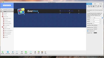 EverWebapp.com Navigation Menu Recreation