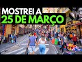 COMO É A 25 DE MARÇO EM SÃO PAULO: Tour mostrando lojas da rua e contato de fornecedor de bijuteria
