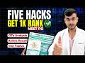 Top Strategies to Achieve Top 1000 in NEET PG 🎯
