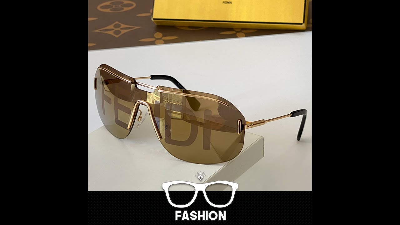 Óculos Fendi FFM0098/S FF M0098/S 3YG Sunglass - YouTube