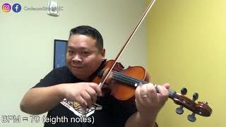 Concerto for 2 Violins in D minor, 1st Movement | Slow Practice | Suzuki Violin Book 4