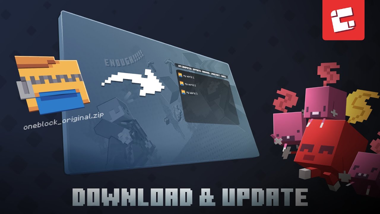 How to download and update Minecraft maps for Java - YouTube