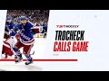 Trocheck calls game for Rangers with goal in double overtime