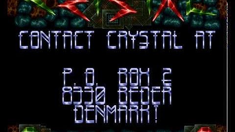 Crystal   Pro Flight Overlord HYPERSPIN AMIGA INTRO CRACKTRO DEMO COMMODORE NOT MINE VIDEOS