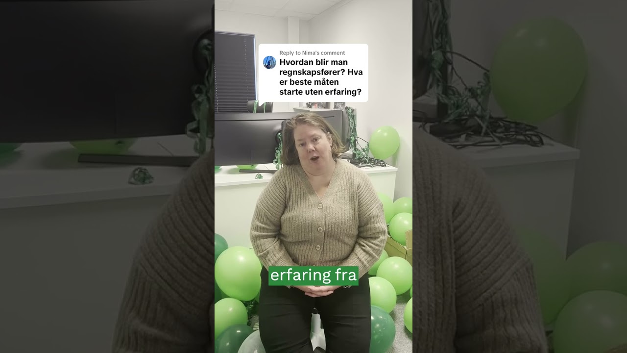 Slik blir du regnskapsfører 🤑 