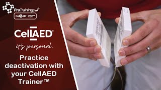 Practice Deactivation with your CellAED® Trainer