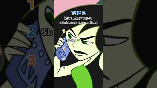 Top 5 Most Attractive Cartoons Characters 🔥