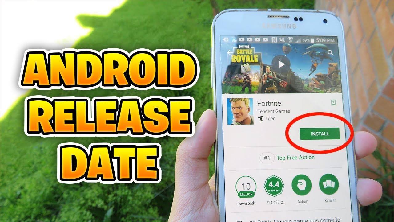 Fortnite Mobile OFFICIAL Android Release Date + Fortnite ...