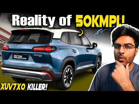 'Mahindra Scared of 50KMPL RECORD' ! MG Tomahawk HYBRID will a Problem for XUV7X0, Harrier ?