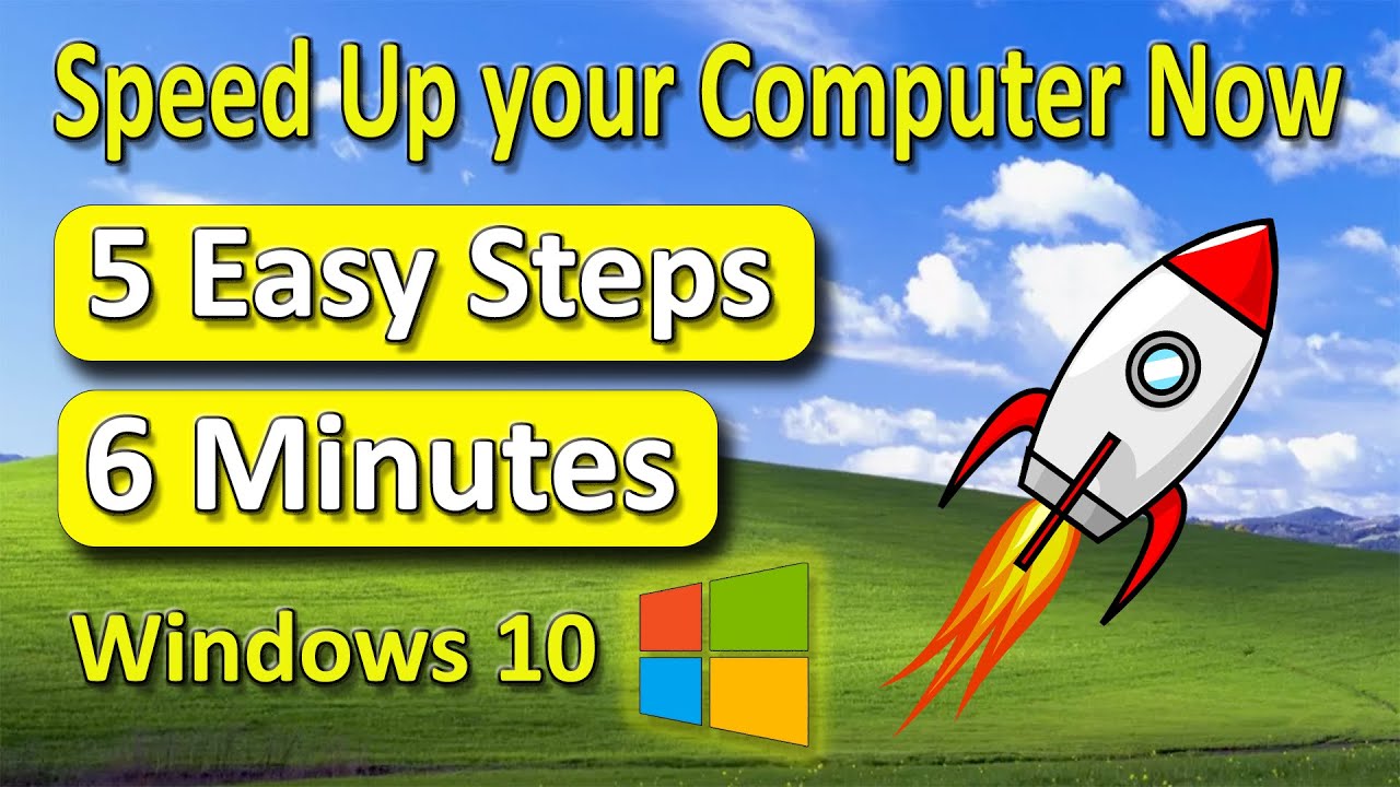 How To Speed Up Windows 10 Performance Just 5 Settings Youtube