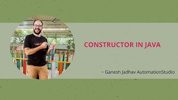 Constructor In Java