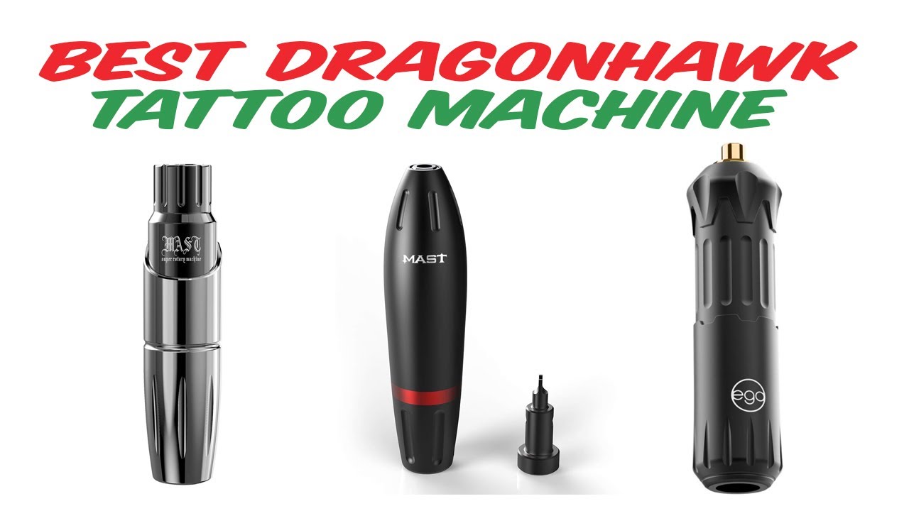 Dragonhawk Mast Tour Rotary Tattoo Pen Machine Kit India  Ubuy
