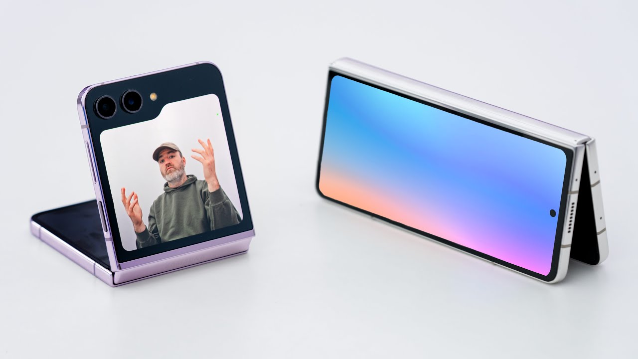 ⁣Samsung Galaxy Z Fold 5 vs Samsung Galaxy Z Flip 5 (ALL COLORS)