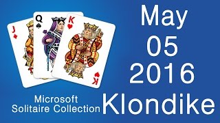 Microsoft Solitaire Collection   Klondike May 05 2016