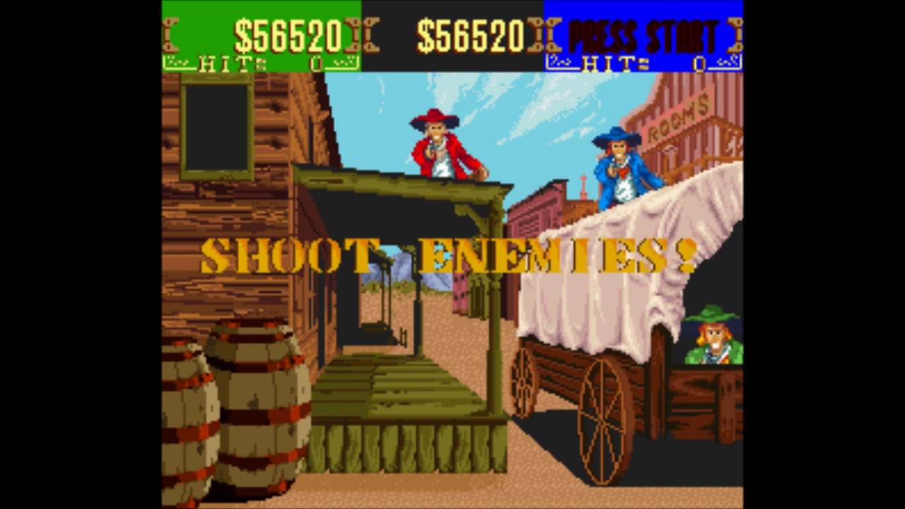 Game - Sunset Riders - SNES - Passo a Passo - YouTube