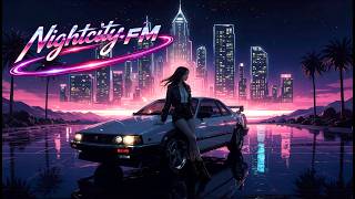 Synthwave Radio FM // 4 Hours of Pure Synthwave music for work, gaming &amp; chill