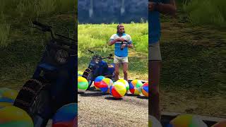 🔥 Franklin Bought a New Bike... Trevor STOLE It! 😱 #gta #funny