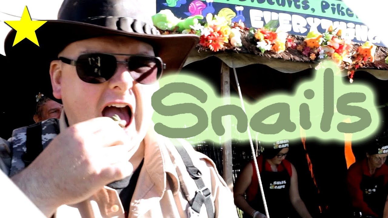 What do snails taste like Hokitika wildfoods festival YouTube