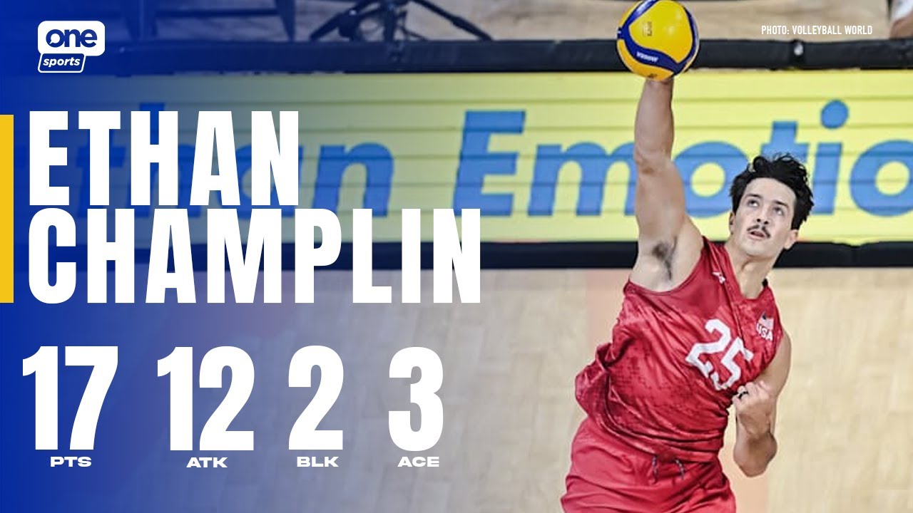 Champlin SHINES in USA's opening win! 🇺🇸 | FIVB VOLLEYBALL MEN’S WORLD CHAMPIONSHIP | HIGHLIGHTS